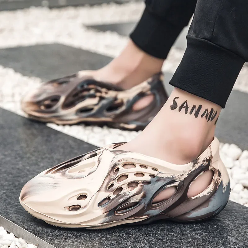 Summer Luxury Man Women Beach Slippers Hollow Flat Sandals Slides for Men Shoes Couple Unisex Outdoor Casual Slipper Sandalias
Summer Luxury Man Women Beach Slippers Hollow Flat Sandals Slides for Men Shoes Couple Unisex Outdoor Casual Slipper Sandalias