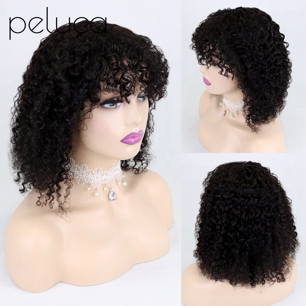 Brazilian Deep Wave Human Hair Bob Closure Wig Natural Hairline with Bang Remy Hair Short Deep Curly Bob Lace Wig Preplucked
Brazilian Deep Wave Human Hair Bob Closure Wig Natural Hairline with Bang Remy Hair Short Deep Curly Bob Lace Wig Preplucked