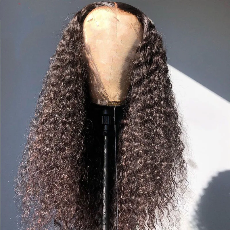 26Inch 180%Density Long Kinky Curly Synthetic Lace Front Wig For Women With Baby Hair Heat Resistant Fiber Hair Daily Wig
26Inch 180%Density Long Kinky Curly Synthetic Lace Front Wig For Women With Baby Hair Heat Resistant Fiber Hair Daily Wig