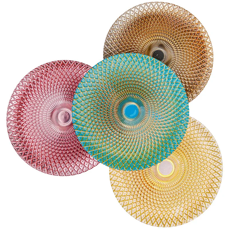 Nordic Luxury Crystal Glass Fruit Plate Western Food Large Plate Household Tableware Living Room Tea Table Decoration Crafts
Nordic Luxury Crystal Glass Fruit Plate Western Food Large Plate Household Tableware Living Room Tea Table Decoration Crafts