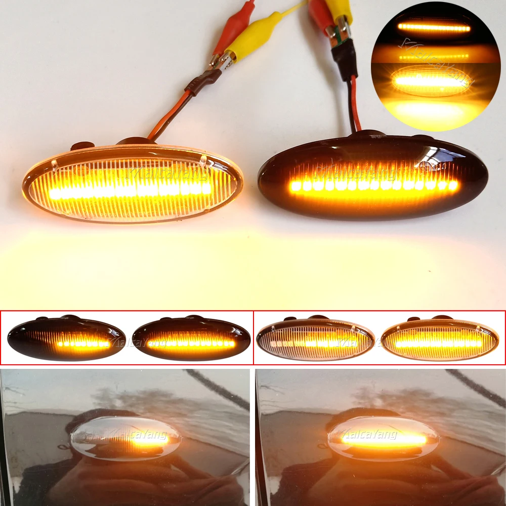 2Pcs Side Marker Lights Dynamic LED Turn Signal Light For Nissan Qashqai J10 X-trail T31 Cube Juke Leaf Micra Micra K13 Note E11
2Pcs Side Marker Lights Dynamic LED Turn Signal Light For Nissan Qashqai J10 X-trail T31 Cube Juke Leaf Micra Micra K13 Note E11