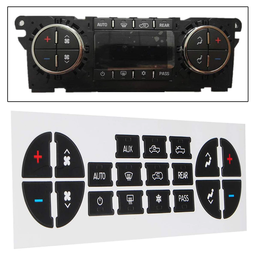Garden Indoor Decal Stickers Button Parts Repair Kit Replacements 2 Pcs AC Dash Accessories Black For Chevrolet
Garden Indoor Decal Stickers Button Parts Repair Kit Replacements 2 Pcs AC Dash Accessories Black For Chevrolet