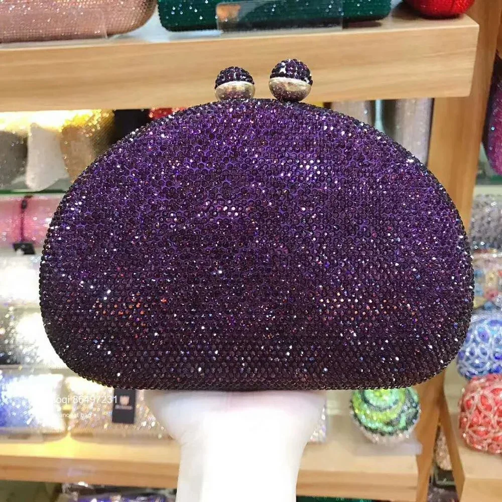 Women Purple/Pink Color Crystal Evening Bag Stones Day Clutches Lady Wedding Rhinestones Clutch Purse Bags Pink Handbags
Women Purple/Pink Color Crystal Evening Bag Stones Day Clutches Lady Wedding Rhinestones Clutch Purse Bags Pink Handbags