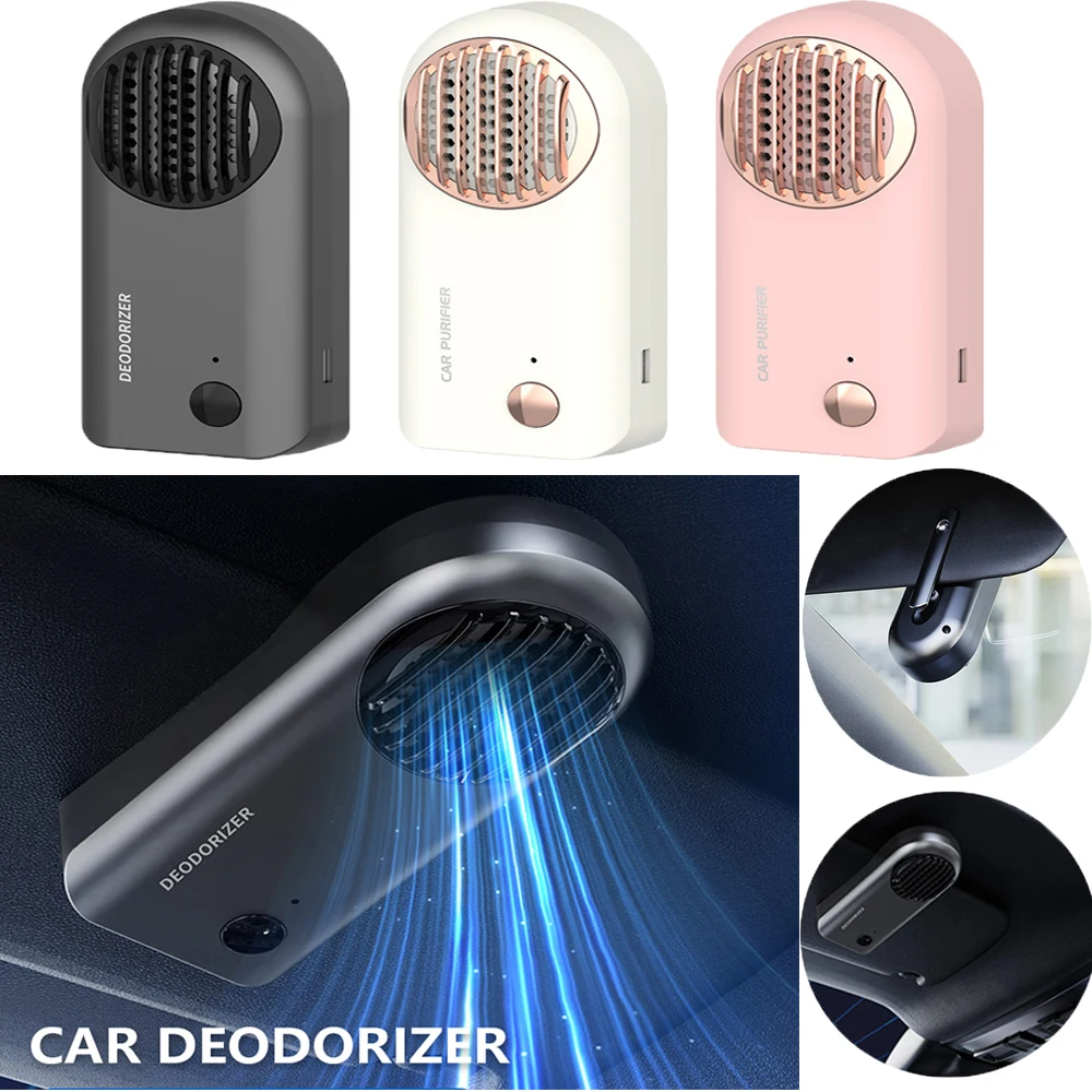 Car Air Purifier 1200mAh Clip Type Automobile Ozone Generator Rechargeable Home Automatic Odor Eliminator for Kitchen
Car Air Purifier 1200mAh Clip Type Automobile Ozone Generator Rechargeable Home Automatic Odor Eliminator for Kitchen