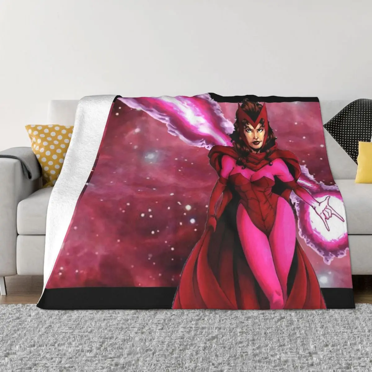 Scarlet Witch Anime Blankets Fleece Spring/Autumn Super Hero Manga Film Soft Throw Blanket for Bed Office Bedding Throws
Scarlet Witch Anime Blankets Fleece Spring/Autumn Super Hero Manga Film Soft Throw Blanket for Bed Office Bedding Throws