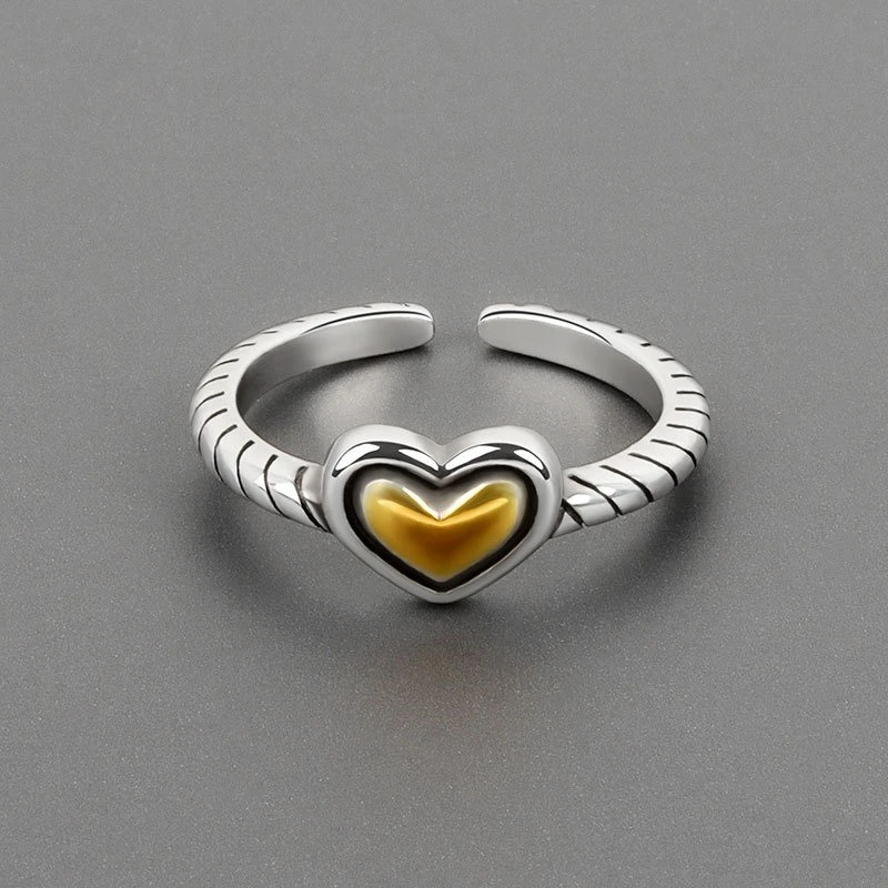 Korean Silver Color Love Opening Rings For Women Punk Retro Fashion Adjustable Ring 2022 Trendy New Party Jewelry Accessories
Korean Silver Color Love Opening Rings For Women Punk Retro Fashion Adjustable Ring 2022 Trendy New Party Jewelry Accessories