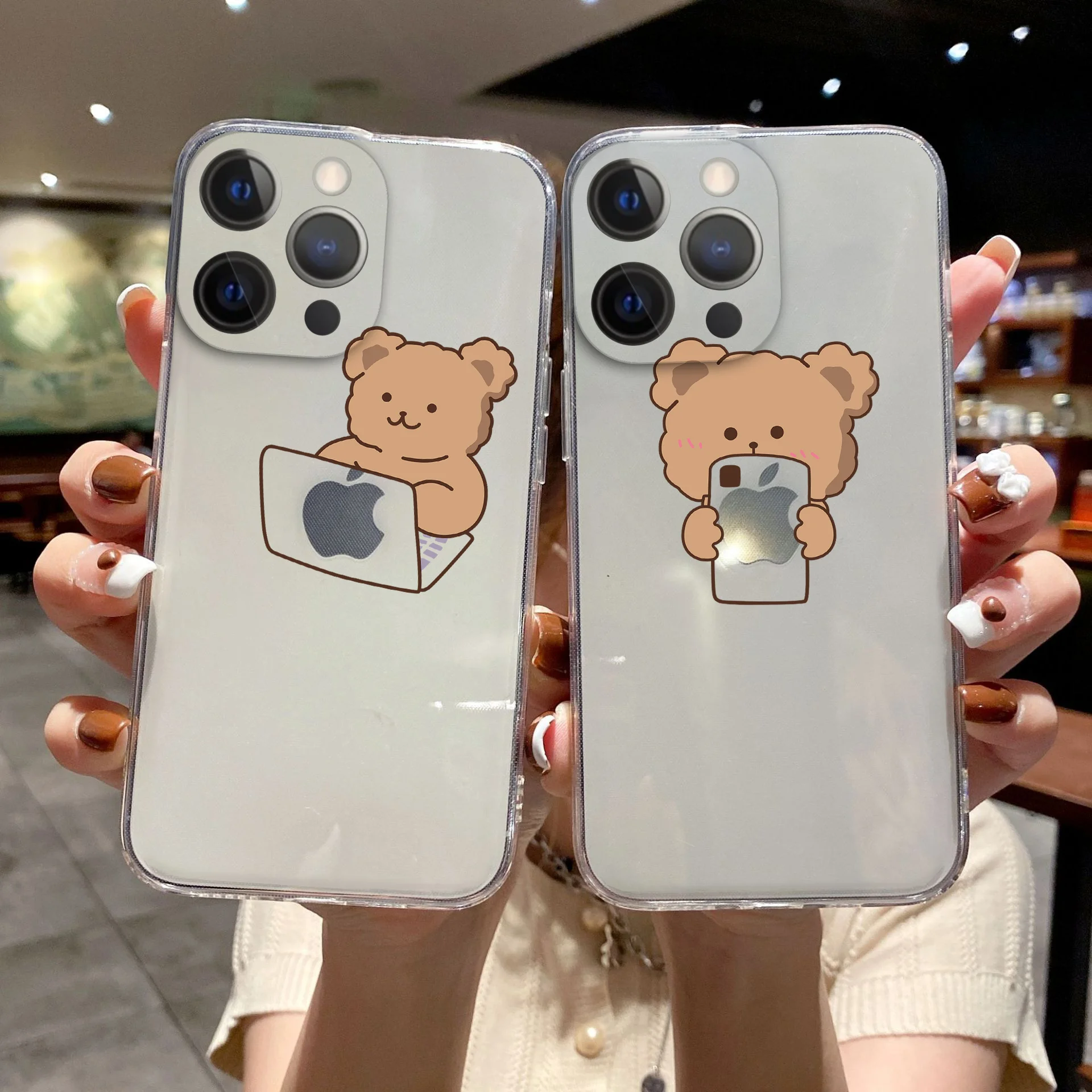 Funny cartoon dinosaur Bear Phone Cover For iPhone 11 12 13 14 Pro Max X XR XS Max 6 6S 7 8 Plus Cute cat Soft Silicone TPU Case
Funny cartoon dinosaur Bear Phone Cover For iPhone 11 12 13 14 Pro Max X XR XS Max 6 6S 7 8 Plus Cute cat Soft Silicone TPU Case