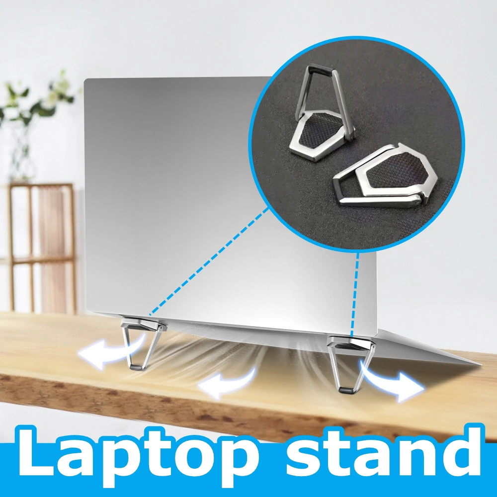 1 Pair Portable Foldable Mini Cooling Bracket Laptop Stand Accessories Suporte Notebook For MacBook Universal Desktop Holder New
1 Pair Portable Foldable Mini Cooling Bracket Laptop Stand Accessories Suporte Notebook For MacBook Universal Desktop Holder New