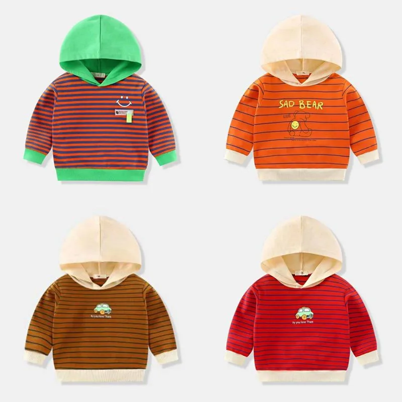 Полосатые толстовки с капюшоном для малышей, Детские Топы с длинным рукавом и принтом, Детские Модные худи с подбором цветов
Полосатые толстовки с капюшоном для малышей, Детские Топы с длинным рукавом и принтом, Детские Модные худи с подбором цветов