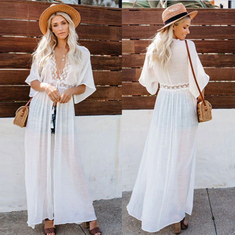 Summer Dress 2022 Cover Up Bath Suit Women Long Beachwear Bamboo Spell Lace Sexy Bikini Cardigan Beach Robes Print Polyester
Summer Dress 2022 Cover Up Bath Suit Women Long Beachwear Bamboo Spell Lace Sexy Bikini Cardigan Beach Robes Print Polyester