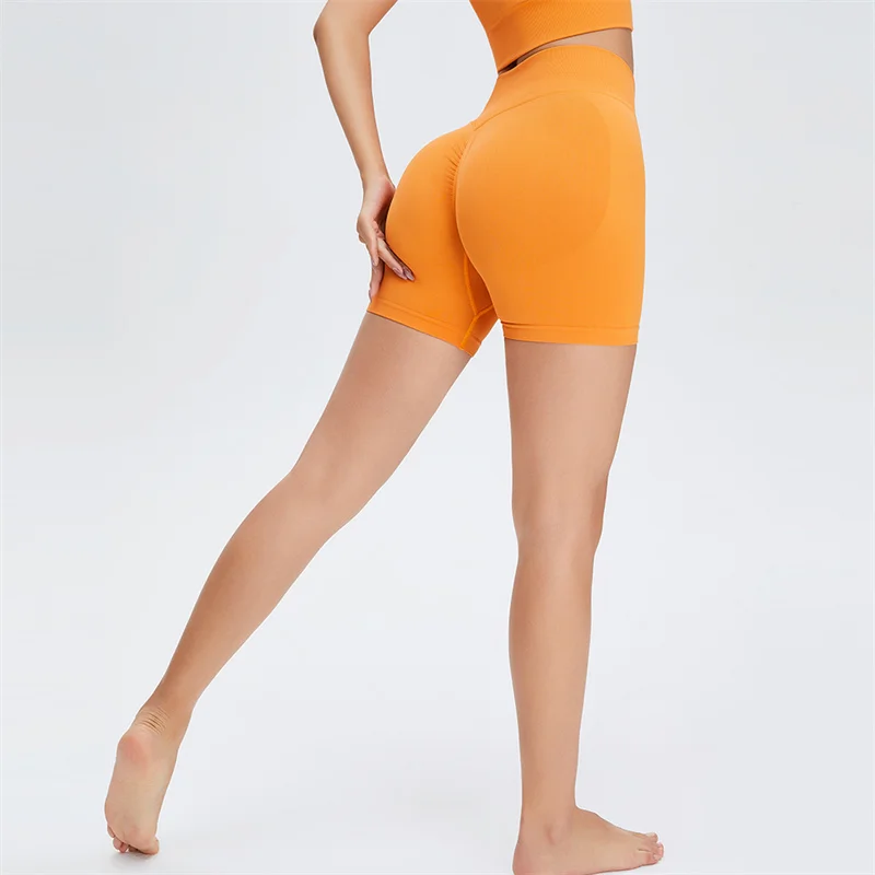 Mermaid Curve Seamless Butt Scrunch Sport Yoga Biker Shorts Women High Waist Hip Lift Ribbed Fitness Gym Training Shorts
Mermaid Curve Seamless Butt Scrunch Sport Yoga Biker Shorts Women High Waist Hip Lift Ribbed Fitness Gym Training Shorts