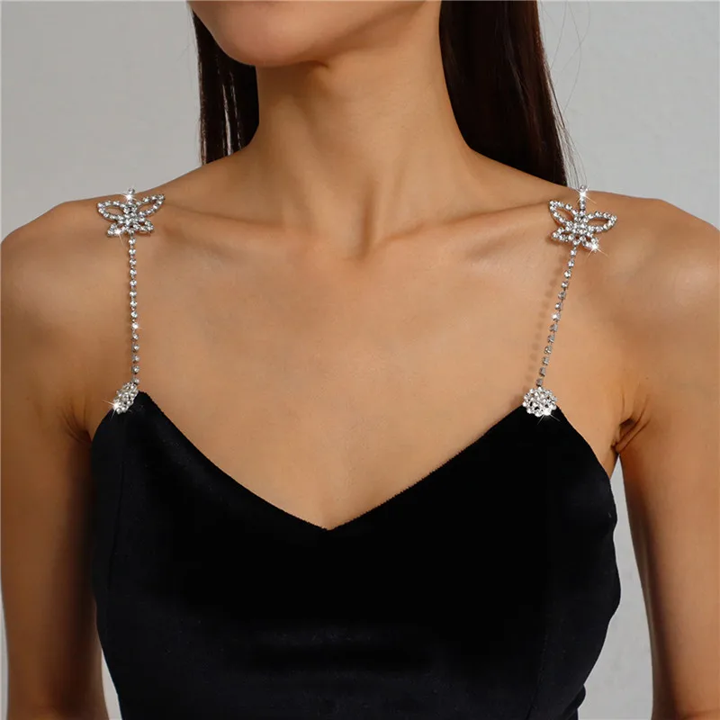 1pc Butterfly Body Chain Fashion Sexy Invisible Shoulder Strap Party Skirt Accessories Aiguillette Shiny Jewelry
1pc Butterfly Body Chain Fashion Sexy Invisible Shoulder Strap Party Skirt Accessories Aiguillette Shiny Jewelry