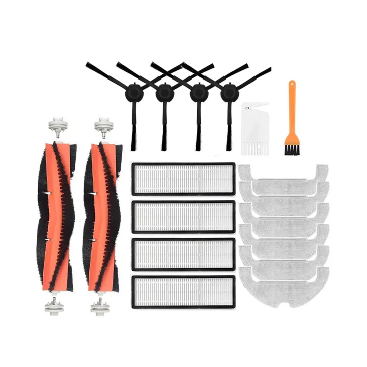 Detachable Main Brush Hepa Filter Side Brush Mop Pads for Xiaomi Mi STYTJ05ZHM Robot Vacuum-Mop 2 Ultra Cleaner Parts
Detachable Main Brush Hepa Filter Side Brush Mop Pads for Xiaomi Mi STYTJ05ZHM Robot Vacuum-Mop 2 Ultra Cleaner Parts