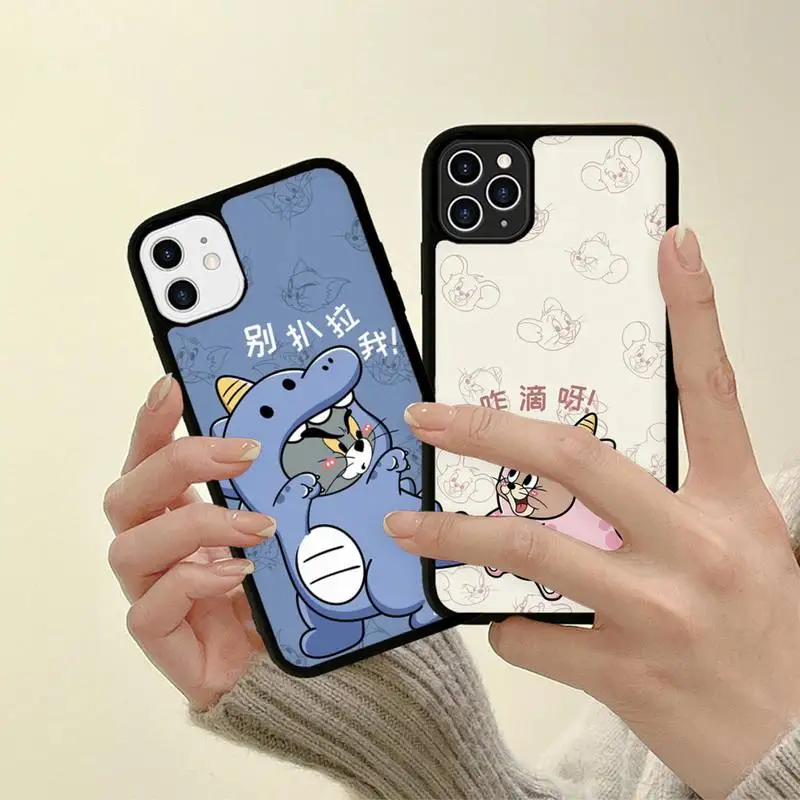 Dinosaur Couple Phone Case Silicone PC+TPU Case for iPhone 11 12 13 Pro Max 8 7 6 Plus X SE XR Hard Fundas
Dinosaur Couple Phone Case Silicone PC+TPU Case for iPhone 11 12 13 Pro Max 8 7 6 Plus X SE XR Hard Fundas