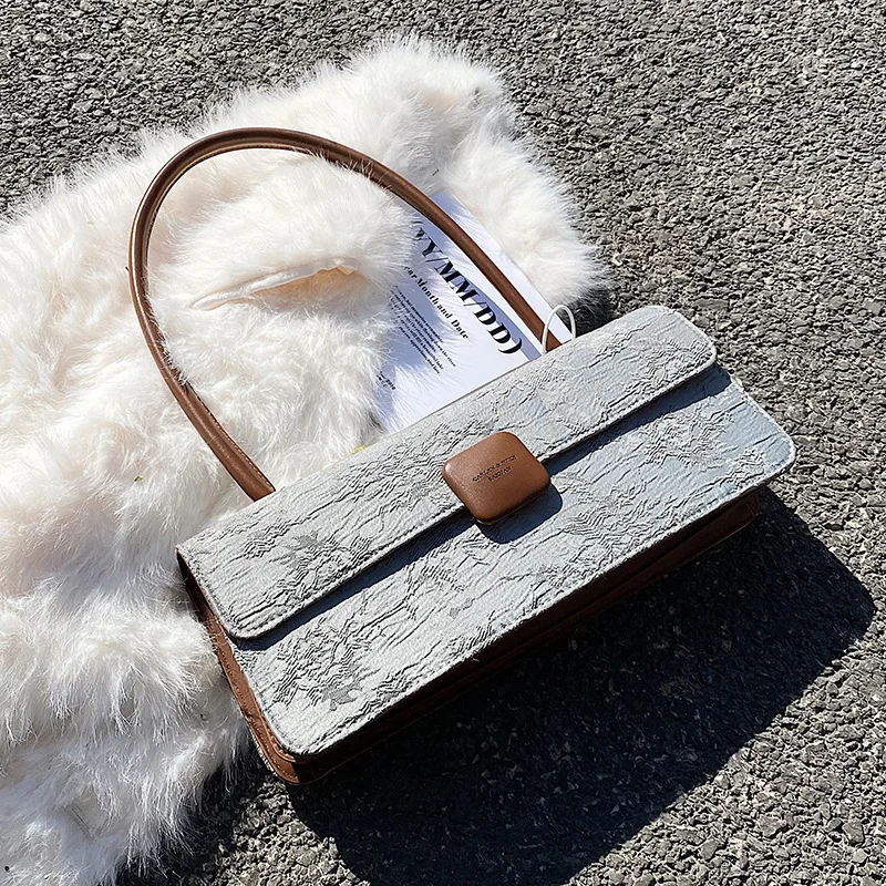 PU Leather Handbags Female Shoulder Bag Fashion Ladies Armpit Bag Retro Casual Women Party Clutch Ins Hot Small Square Bags
PU Leather Handbags Female Shoulder Bag Fashion Ladies Armpit Bag Retro Casual Women Party Clutch Ins Hot Small Square Bags