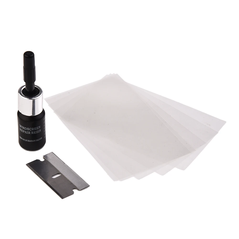 Repair Fluid Repair Tools Tool Transparent 1 Set 3pcs Auto Chip Cured Film Fluid Window Windshield Accessories
Repair Fluid Repair Tools Tool Transparent 1 Set 3pcs Auto Chip Cured Film Fluid Window Windshield Accessories