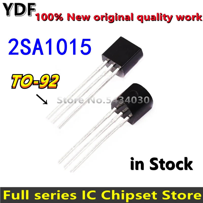 (100 шт.) 100% Новинка 2SA1015 A1015 1015 0 15a 50V PNP Триод Транзистор TO-92 TO92 IC | Электронные