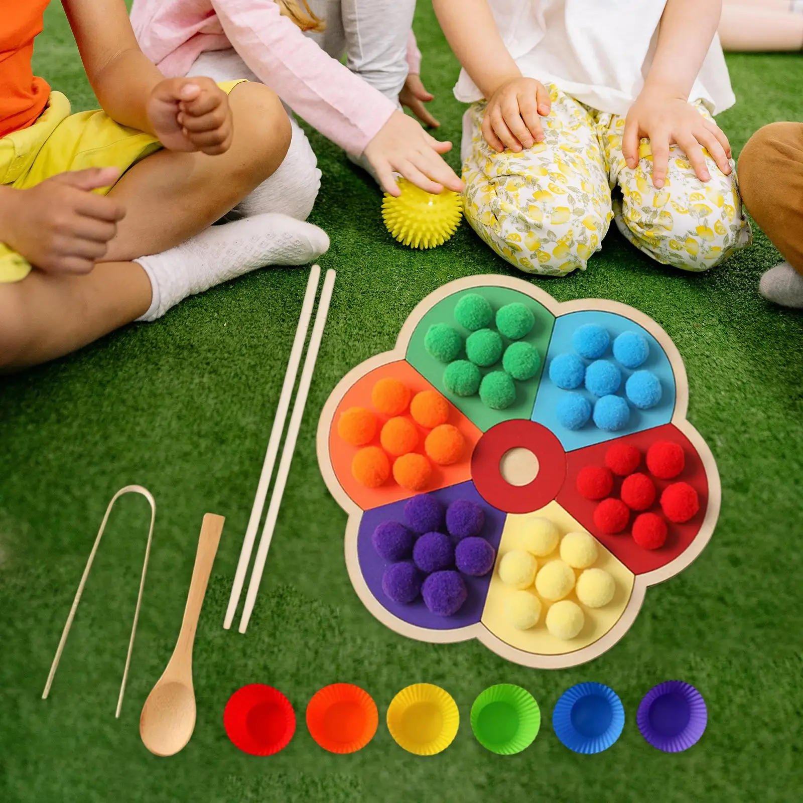 Rainbow Peg Board Sorter Game Sensory Toys Fine Motor Skill Counting Toys for Girls Gifts
Rainbow Peg Board Sorter Game Sensory Toys Fine Motor Skill Counting Toys for Girls Gifts