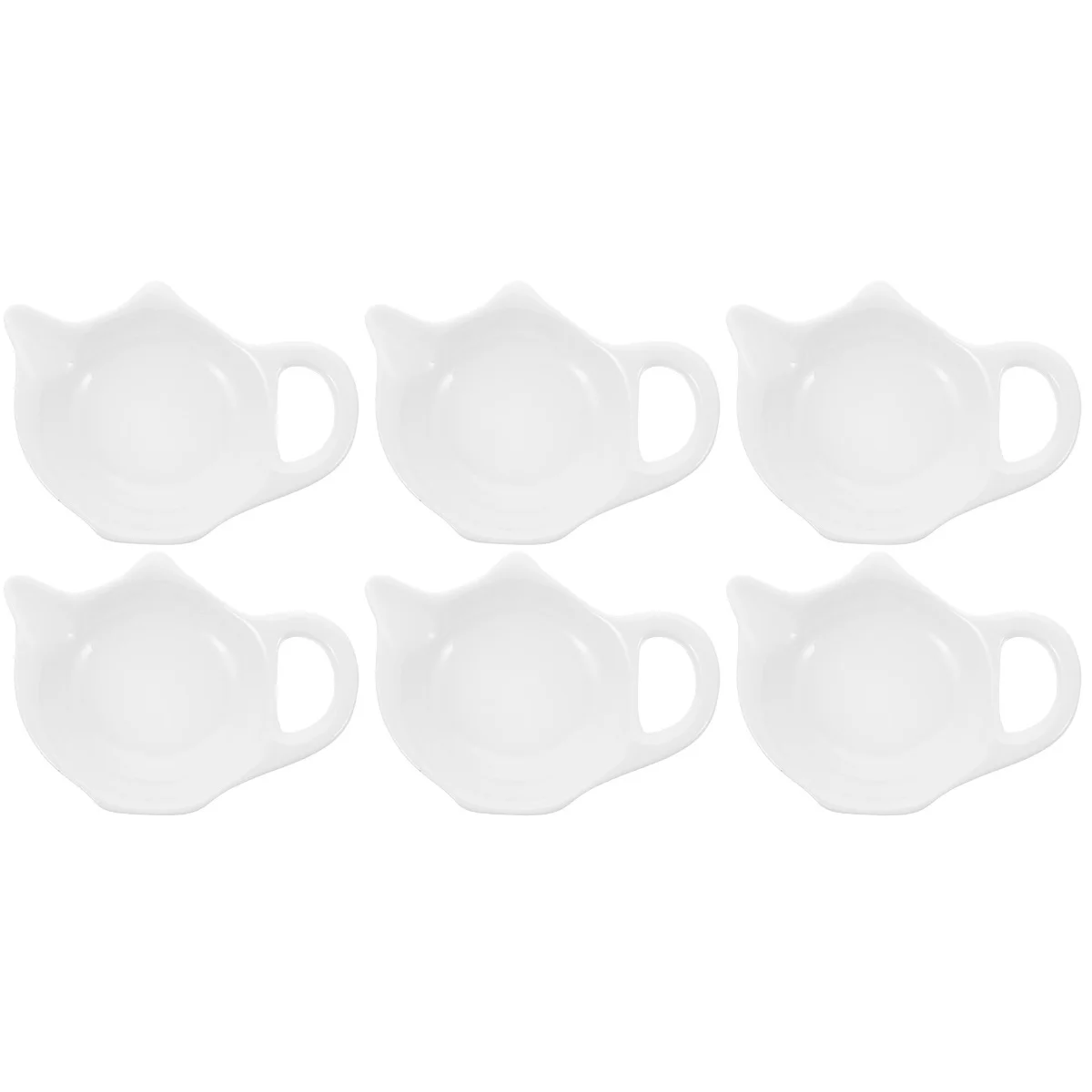 6 Pcs Tea Bag Rest Teaspoon Rest Tea Holder Tea Bag Holder Ceramic Tea Bag Holders for Tea Bag
6 Pcs Tea Bag Rest Teaspoon Rest Tea Holder Tea Bag Holder Ceramic Tea Bag Holders for Tea Bag