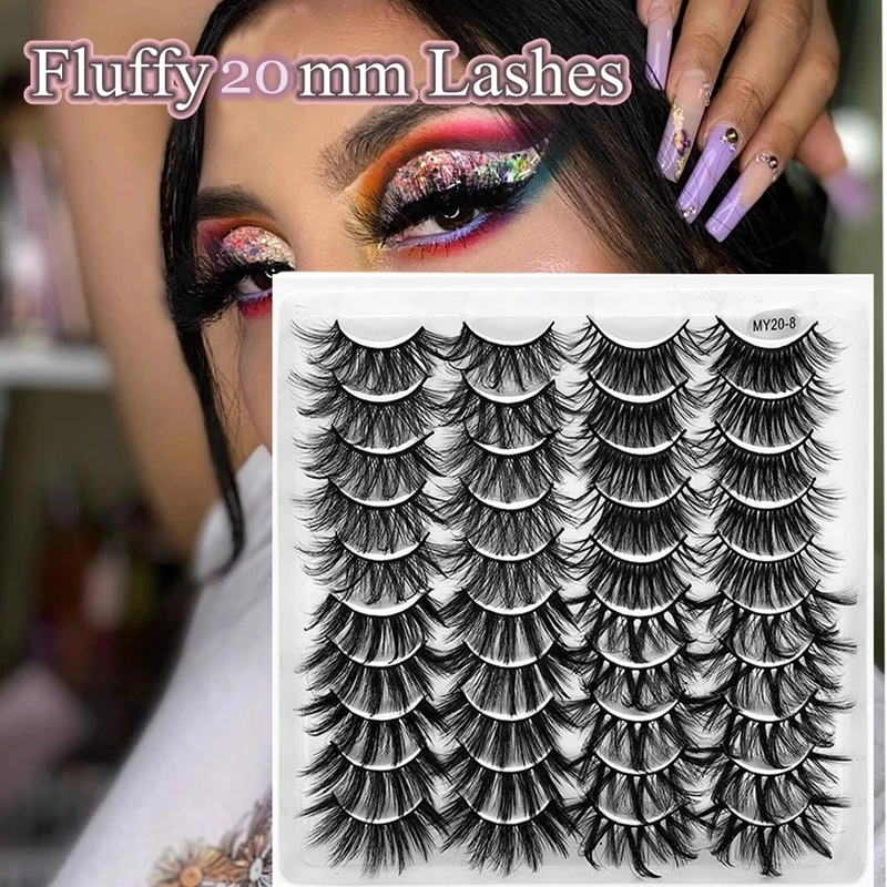 3d Mink Hair Eyelashes 20 Pairs Long Makeup 3d Faux Nature Fake Lashes Imitation Mink Hair Faux Bushy Cross Lashes Extension
3d Mink Hair Eyelashes 20 Pairs Long Makeup 3d Faux Nature Fake Lashes Imitation Mink Hair Faux Bushy Cross Lashes Extension