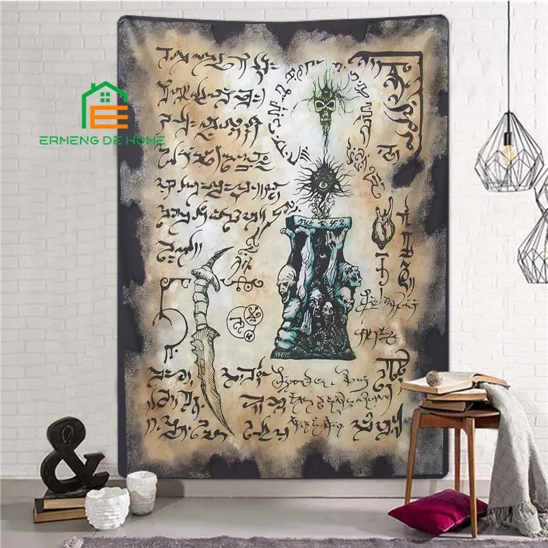 Dark Necronomicon Cthulhu Mythological Monster Tapestry Wall Hanging Dark Style Wall Tapestries Wall Art Decor
Dark Necronomicon Cthulhu Mythological Monster Tapestry Wall Hanging Dark Style Wall Tapestries Wall Art Decor