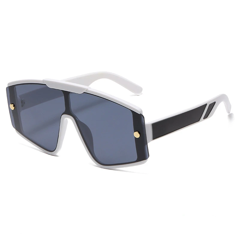 Новые модные солнцезащитные очки цельные очки с линзами Модные солнцезащитные очки с большой оправой для мужчин и женщин 
Новые модные солнцезащитные очки цельные очки с линзами Модные солнцезащитные очки с большой оправой для мужчин и женщин