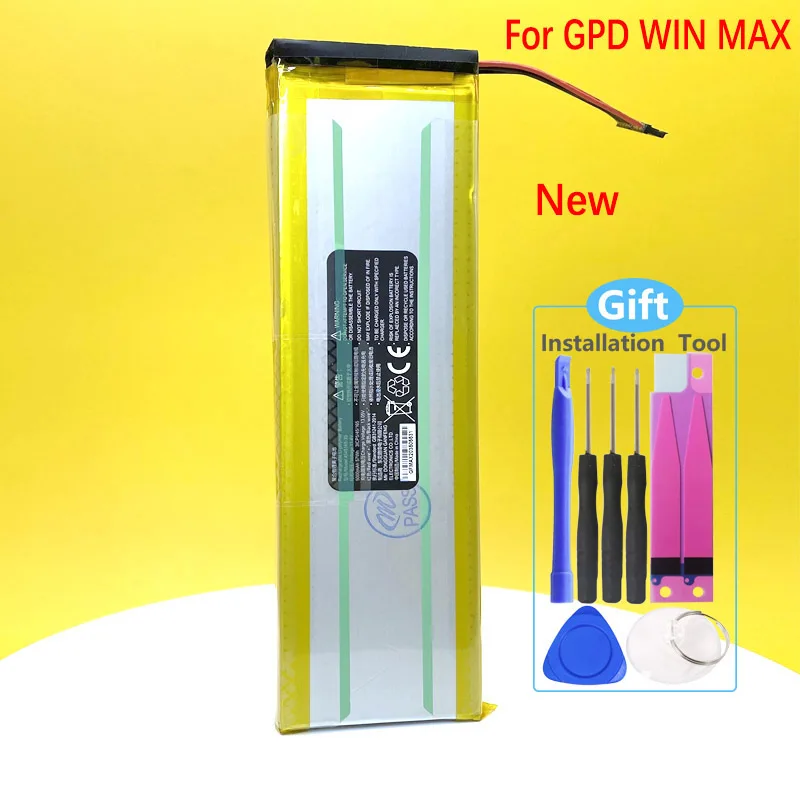 Новый аккумулятор для GPD WIN MAX WinMax, портативный игровой ноутбук, геймпад, планшетный ПК 4545165-3S
Новый аккумулятор для GPD WIN MAX WinMax, портативный игровой ноутбук, геймпад, планшетный ПК 4545165-3S