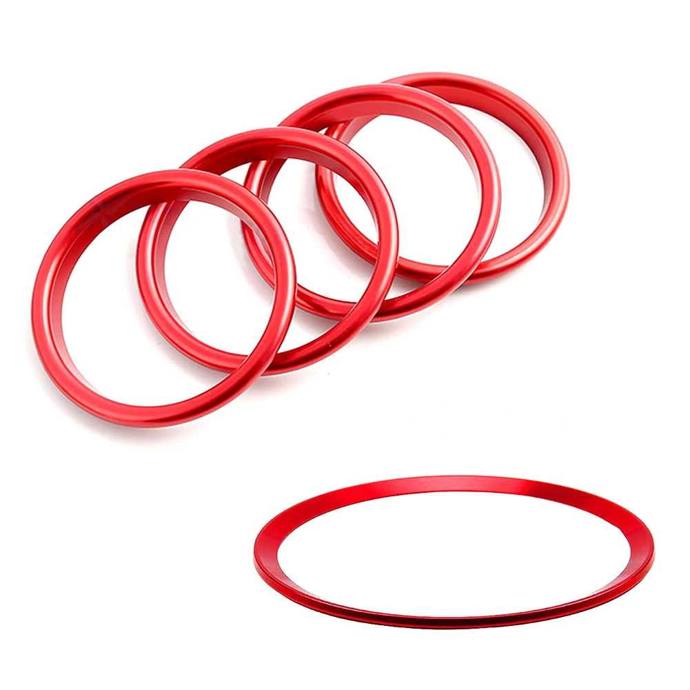 Ir Vent Outlet Ring Cover Trim 5PCS/set Decoration Trim High-quality Red For A3 S3 17-23 Logo Ring Cover Trims
Ir Vent Outlet Ring Cover Trim 5PCS/set Decoration Trim High-quality Red For A3 S3 17-23 Logo Ring Cover Trims