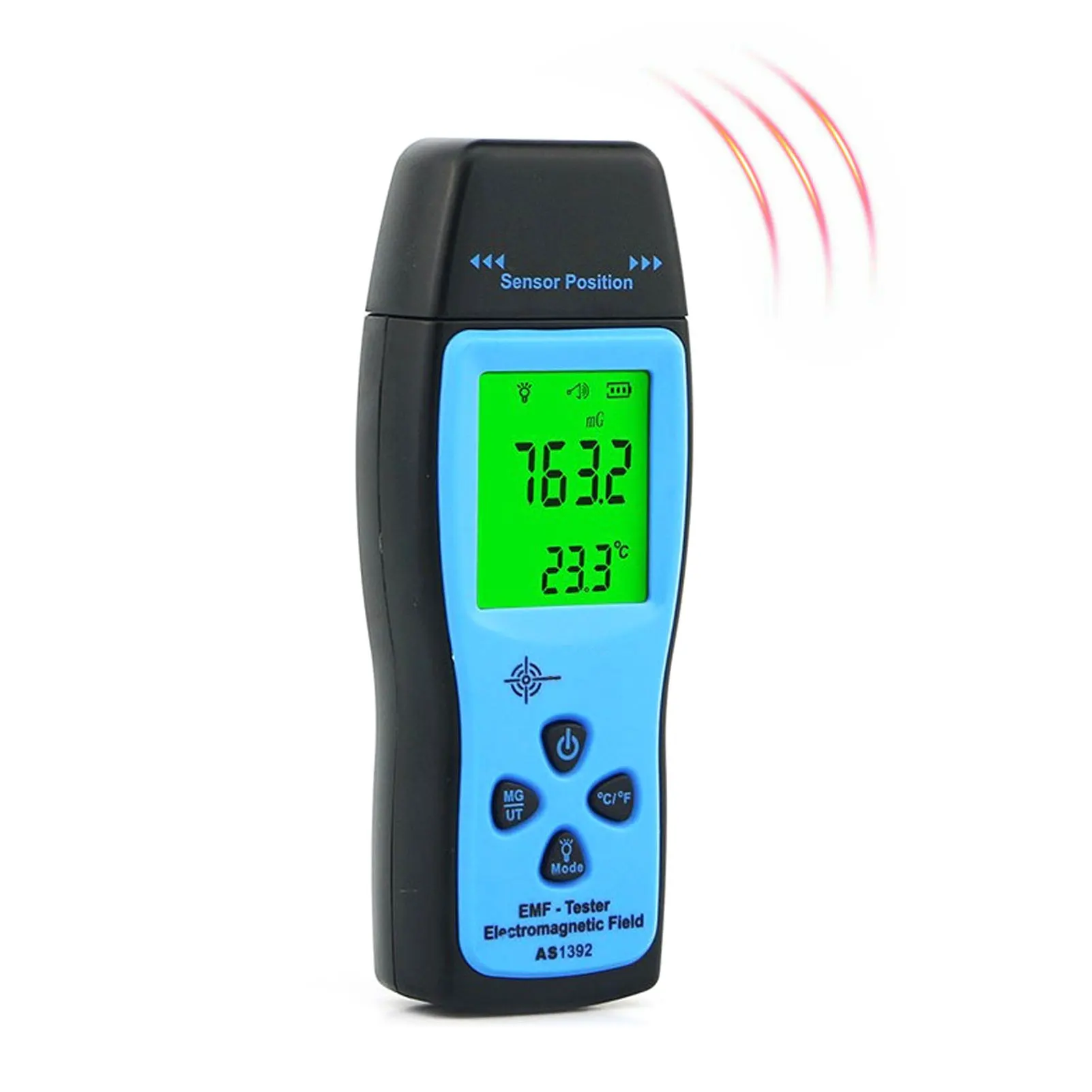 EMF Reader Digital LCDMulti-Fields Handheld Digital EMF Meters Electromagnetic Field Paranormal Equipment EMF Reader Tester
EMF Reader Digital LCDMulti-Fields Handheld Digital EMF Meters Electromagnetic Field Paranormal Equipment EMF Reader Tester