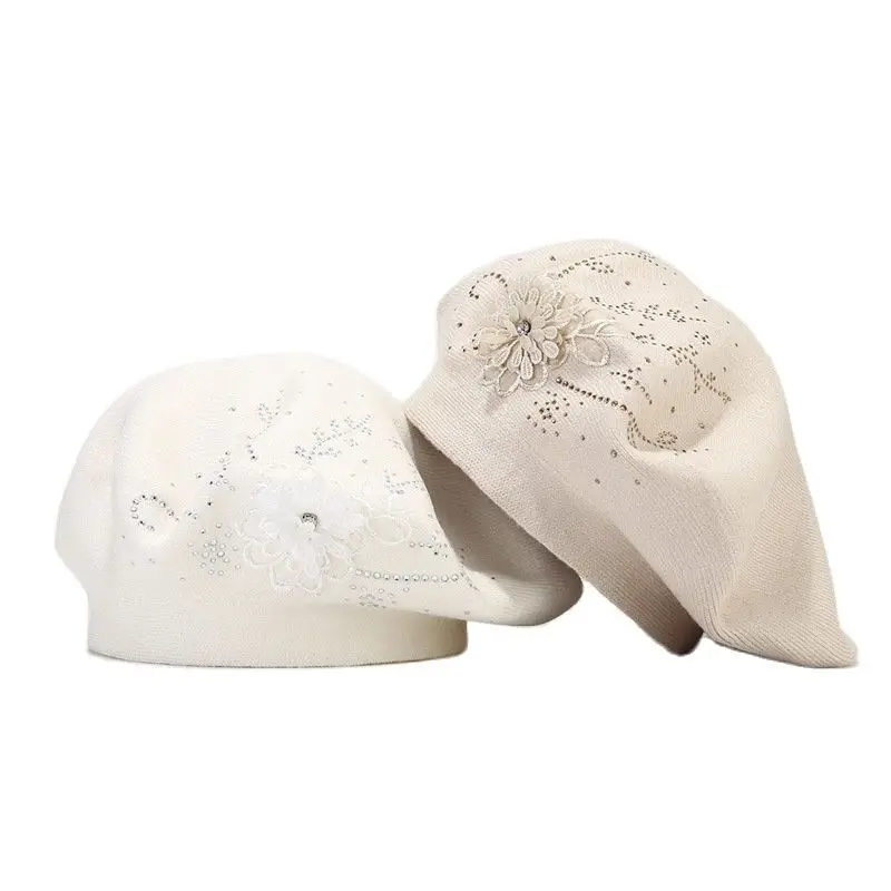 Осенне-зимняя восьмиугольная хлопковая шляпа с цветочной пряжкой для женщин и девочек 13 
Осенне-зимняя восьмиугольная хлопковая шляпа с цветочной пряжкой для женщин и девочек 13