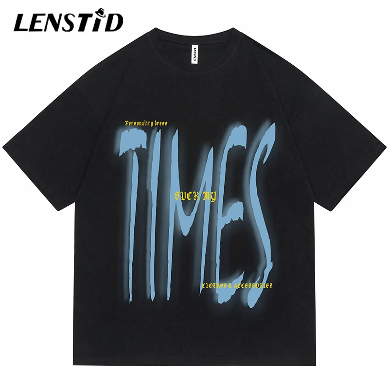 Футболка LENSTID мужская с коротким рукавом, повседневная тенниска из хлопка в стиле хип-хоп, майка с буквенным принтом, уличная одежда в стиле ...
Футболка LENSTID мужская с коротким рукавом, повседневная тенниска из хлопка в стиле хип-хоп, майка с буквенным принтом, уличная одежда в стиле ...