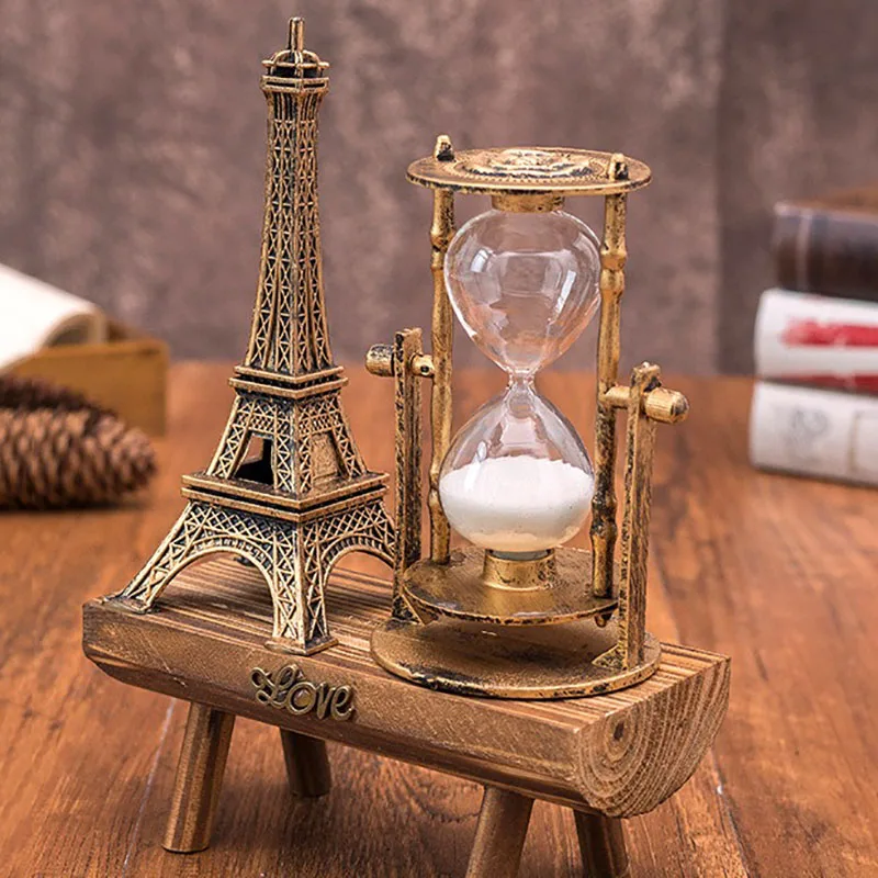 Vintage hourglass home decor luxury home decoration room Rotating Metal Sandglass office desk accessories Sand Clock Timer gifts
Vintage hourglass home decor luxury home decoration room Rotating Metal Sandglass office desk accessories Sand Clock Timer gifts