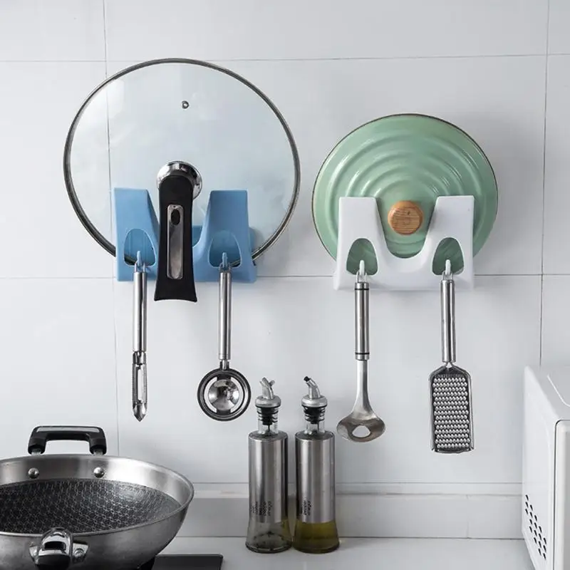 Durable Pot Lid Organizer Wall Mount Creative Pan Cover Space Saving Holder Shelf Wholesale Pot Lid Rack Rack Punch-free New Hot
Durable Pot Lid Organizer Wall Mount Creative Pan Cover Space Saving Holder Shelf Wholesale Pot Lid Rack Rack Punch-free New Hot