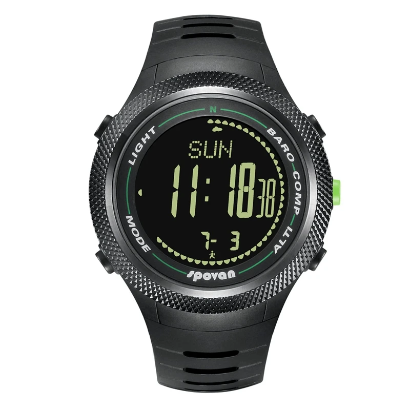 Waterproof Outdoor Sport Watch LED Digital Electronic Wristwatch Altitude Meter Step Intelligent Sports Watch
Waterproof Outdoor Sport Watch LED Digital Electronic Wristwatch Altitude Meter Step Intelligent Sports Watch