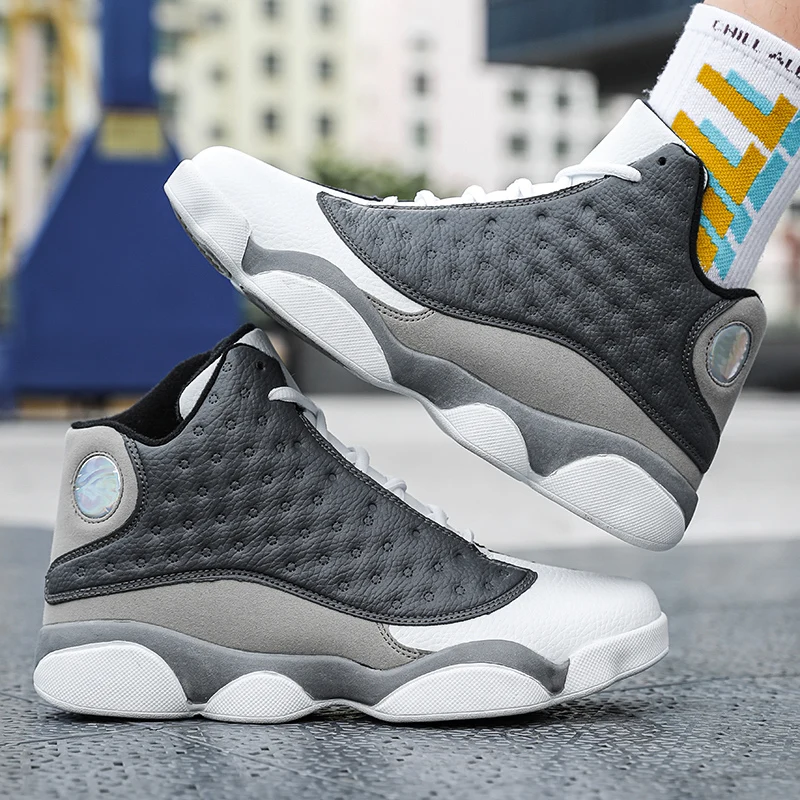 Men Basketball Shoes Big Size 39-47 High Quality Basketball Sneakers Man Breathable Non-slip Retro Shoes Basket Homme Chaussure
Men Basketball Shoes Big Size 39-47 High Quality Basketball Sneakers Man Breathable Non-slip Retro Shoes Basket Homme Chaussure
