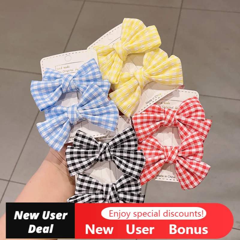 2 Pieces of Children's Plaid Girl Hair Accessories Little Girl Art Small Fresh Bow Hairpin Baby Bangs Hairpin Hair Accessories
2 Pieces of Children's Plaid Girl Hair Accessories Little Girl Art Small Fresh Bow Hairpin Baby Bangs Hairpin Hair Accessories