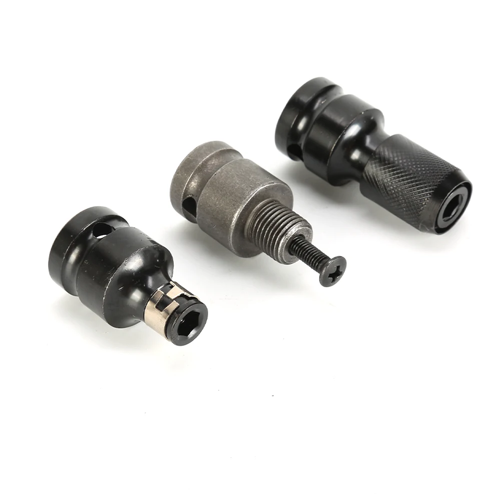 Steel Hex Socket Adapter 1/2 Inch Black/Silver Converter Tool For Impact Wrench Hex Drill Chuck Socket Adapter
Steel Hex Socket Adapter 1/2 Inch Black/Silver Converter Tool For Impact Wrench Hex Drill Chuck Socket Adapter