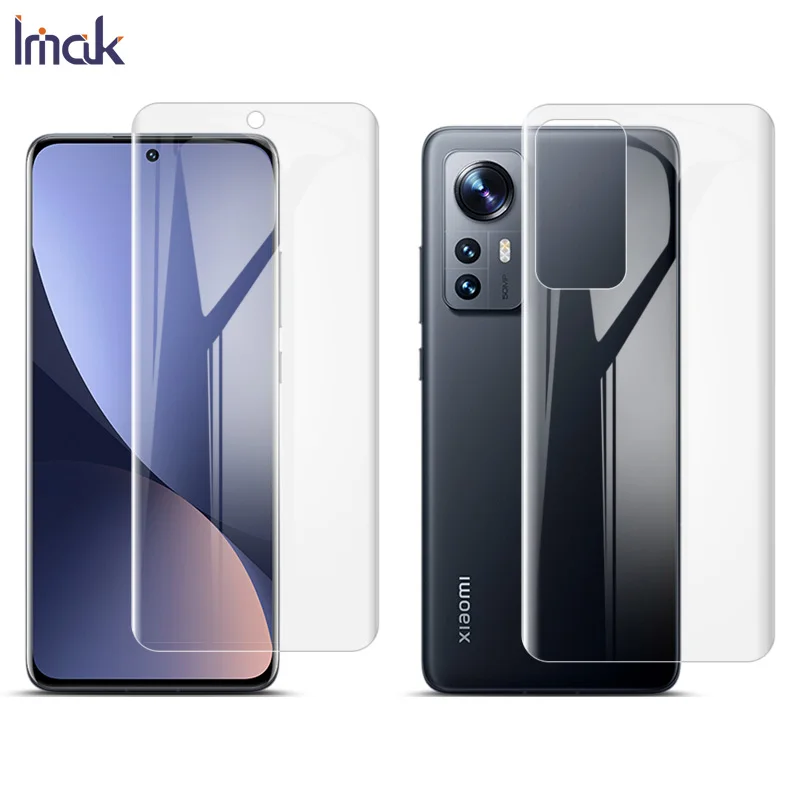 for Xiaomi 12 12X Screen Protector IMAK Front&Back Full Coverage Hydrogel Film for Xiaomi Mi 12S Mi12 Pro
for Xiaomi 12 12X Screen Protector IMAK Front&Back Full Coverage Hydrogel Film for Xiaomi Mi 12S Mi12 Pro