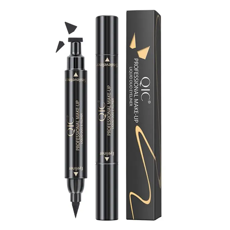 Double Headed Seal Liquid Eyeliner Long Lasting Super Waterproof Lasting Eye Liner Easy To Wear Eyes Makeup Cosmetics Tools
Double Headed Seal Liquid Eyeliner Long Lasting Super Waterproof Lasting Eye Liner Easy To Wear Eyes Makeup Cosmetics Tools