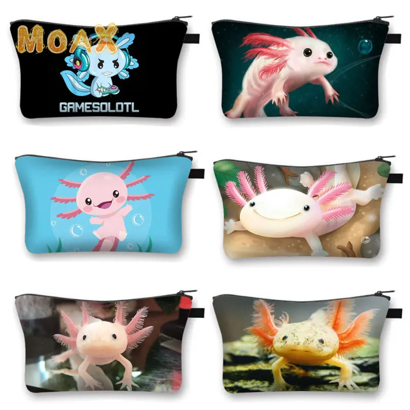 Симпатичная Axolotl косметичка, Женская холщовая эко-косметичка, кавайные дорожные Органайзеры для туалетных принадлежностей, сумки, Женский ...
Симпатичная Axolotl косметичка, Женская холщовая эко-косметичка, кавайные дорожные Органайзеры для туалетных принадлежностей, сумки, Женский ...