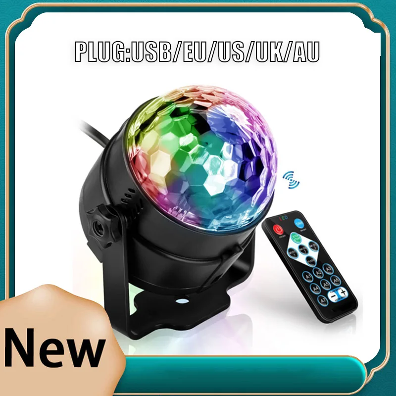 Disco Ball DJ Party Light Sound Activated Rotating Flashing Projector Strobe Lamp 3W RGB Led Stage Lights Home Wedding Christmas
Disco Ball DJ Party Light Sound Activated Rotating Flashing Projector Strobe Lamp 3W RGB Led Stage Lights Home Wedding Christmas