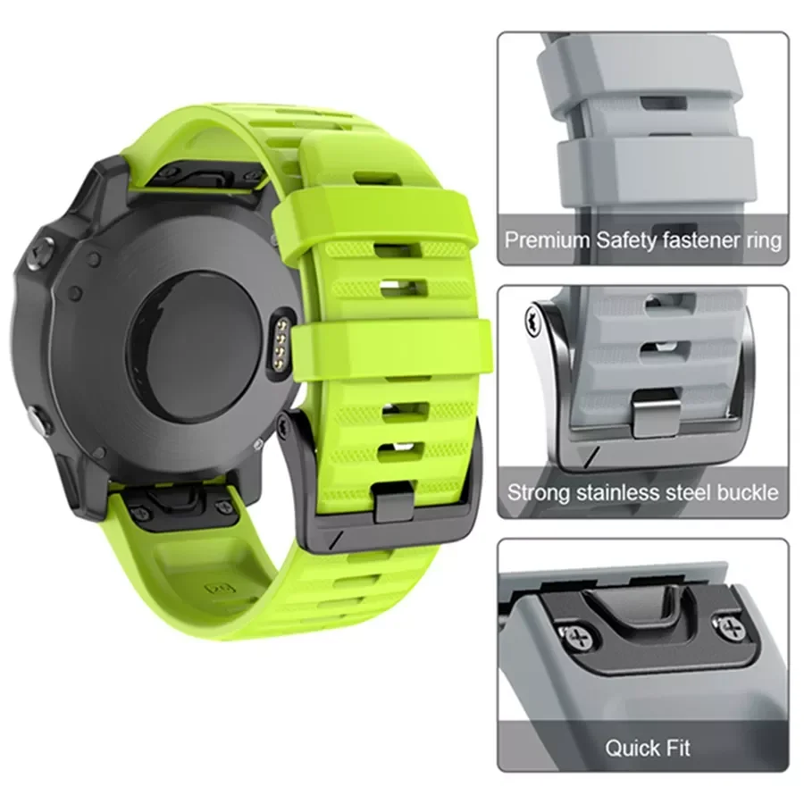 2022 Trend for Garmin Fenix 6 6 Pro 5 5 Plus 22mm Quick Fit Watchband For Garmin Fenix 6X 6X Pro 5X 3 3HR Silicone Easyfit Wris
2022 Trend for Garmin Fenix 6 6 Pro 5 5 Plus 22mm Quick Fit Watchband For Garmin Fenix 6X 6X Pro 5X 3 3HR Silicone Easyfit Wris