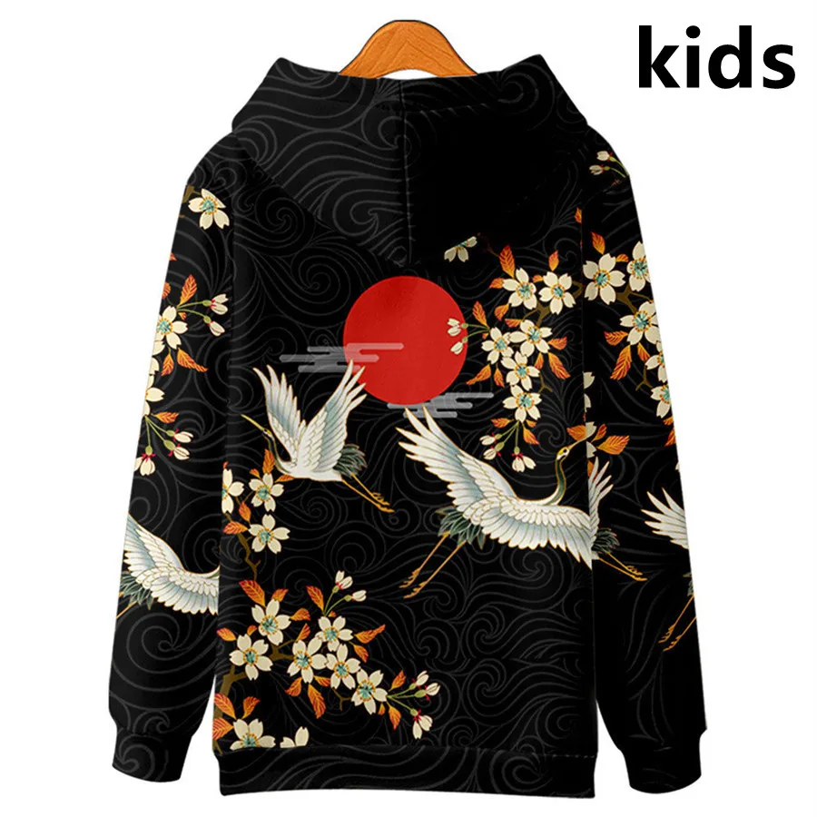 2 To 14 Years kids Hoodies Wave Carp Crane Print Hoodie Sweatshirt Boys Girls Harajuku Cartoon Jacket Coat Children Clothes
2 To 14 Years kids Hoodies Wave Carp Crane Print Hoodie Sweatshirt Boys Girls Harajuku Cartoon Jacket Coat Children Clothes