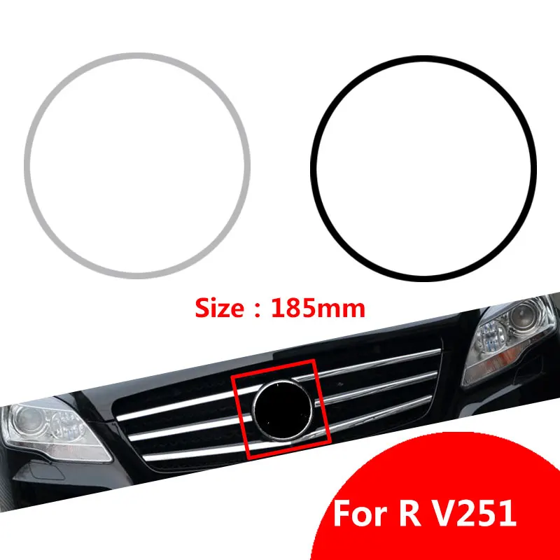 Grill Badge Middle Grille Emblem Logo Star R W251 V251 R300 R320 R350 185mm Chrome Black Symbol Replace Accessories A0008171016
Grill Badge Middle Grille Emblem Logo Star R W251 V251 R300 R320 R350 185mm Chrome Black Symbol Replace Accessories A0008171016