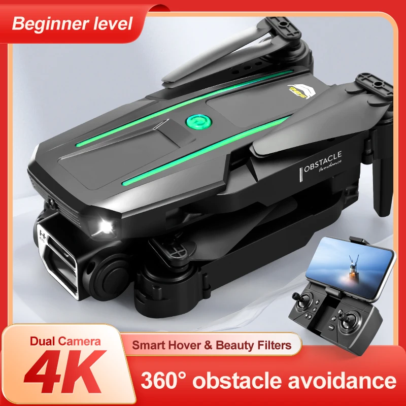 Z50 S86 Drone 4K HD Camera Aerial Photography Remote Control Aircraft Four-sided Obstacle Avoidance Four-axis Folding Aircraft
Z50 S86 Drone 4K HD Camera Aerial Photography Remote Control Aircraft Four-sided Obstacle Avoidance Four-axis Folding Aircraft