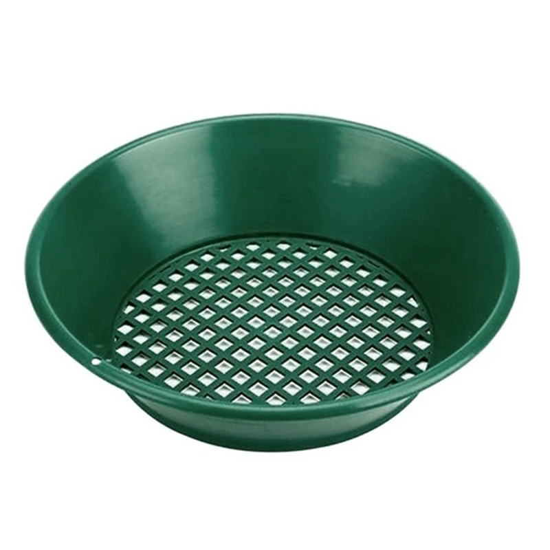 14Inch Washing Gold Panning Machine Screen Mining Screen Sieve Gold Pan Green Plastic Gold Screen
14Inch Washing Gold Panning Machine Screen Mining Screen Sieve Gold Pan Green Plastic Gold Screen