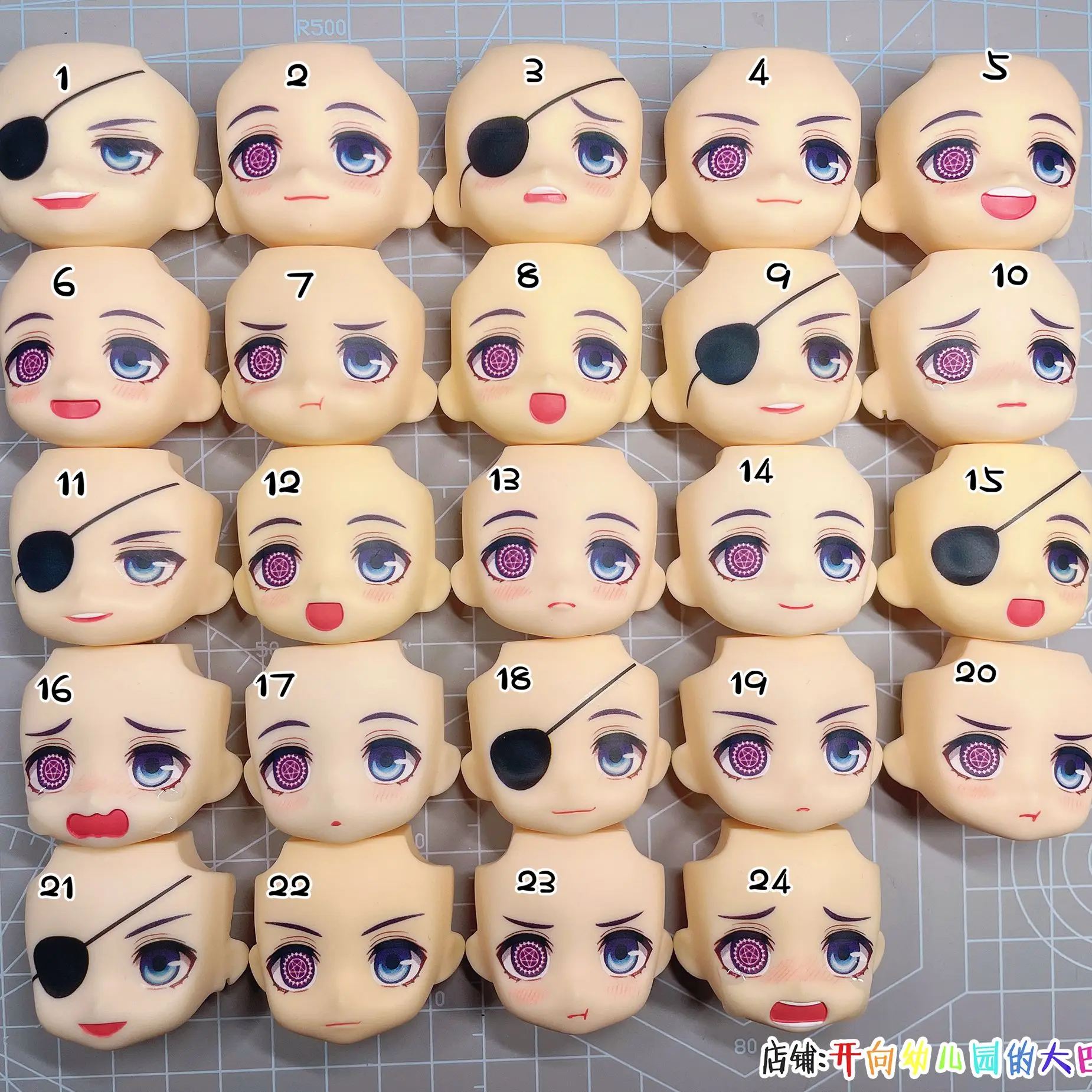 Аниме Черный Батлер Небесный Phantomhive ручной работы OB11 чередование выражения лица замена воды паста лицо Косплей Kawaii подарок
Аниме Черный Батлер Небесный Phantomhive ручной работы OB11 чередование выражения лица замена воды паста лицо Косплей Kawaii подарок