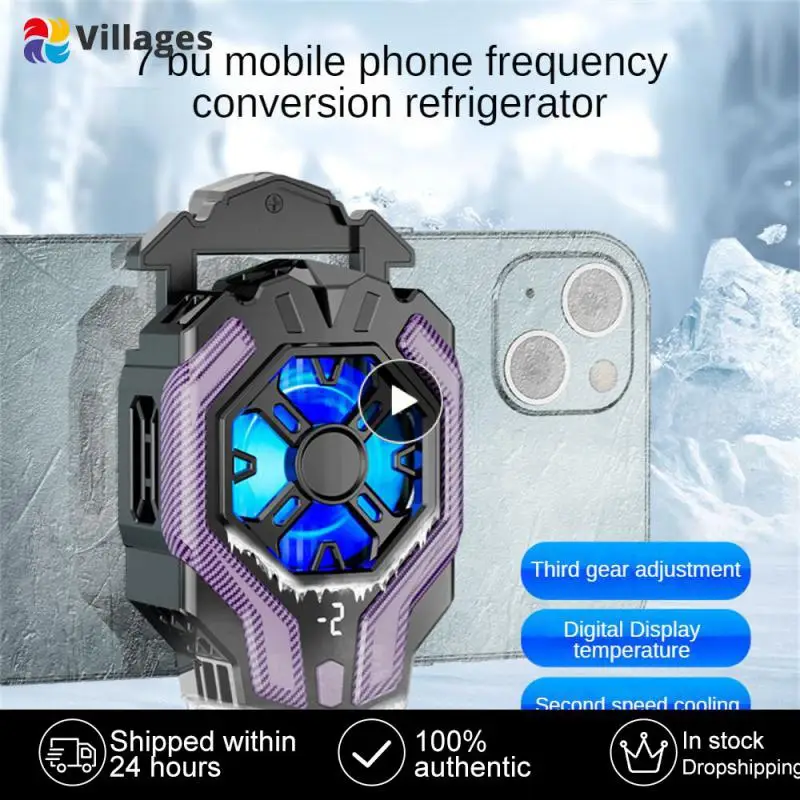 Safe Mobile Phone Cooling Not Hurt The Machine Ultra-low Noise Radiator Temperature Display Semiconductor Heat Sink Game Cooler
Safe Mobile Phone Cooling Not Hurt The Machine Ultra-low Noise Radiator Temperature Display Semiconductor Heat Sink Game Cooler