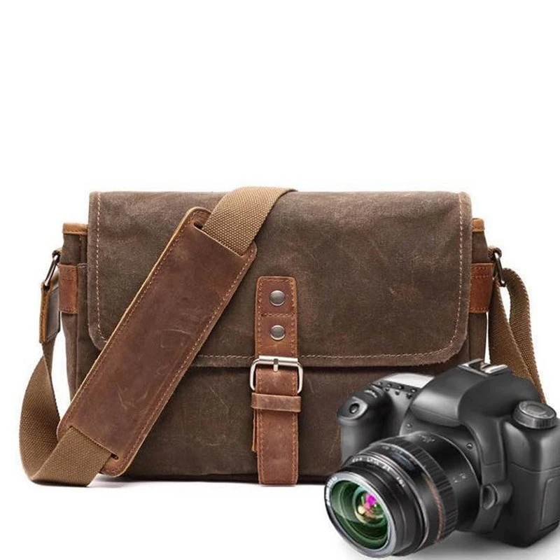 For Bags Waterproof Bags Canvas Men Camera Crossbody Shoulder Waxed Oil Vintage Shockproof Men Bag Canvas Messenger Casual
For Bags Waterproof Bags Canvas Men Camera Crossbody Shoulder Waxed Oil Vintage Shockproof Men Bag Canvas Messenger Casual