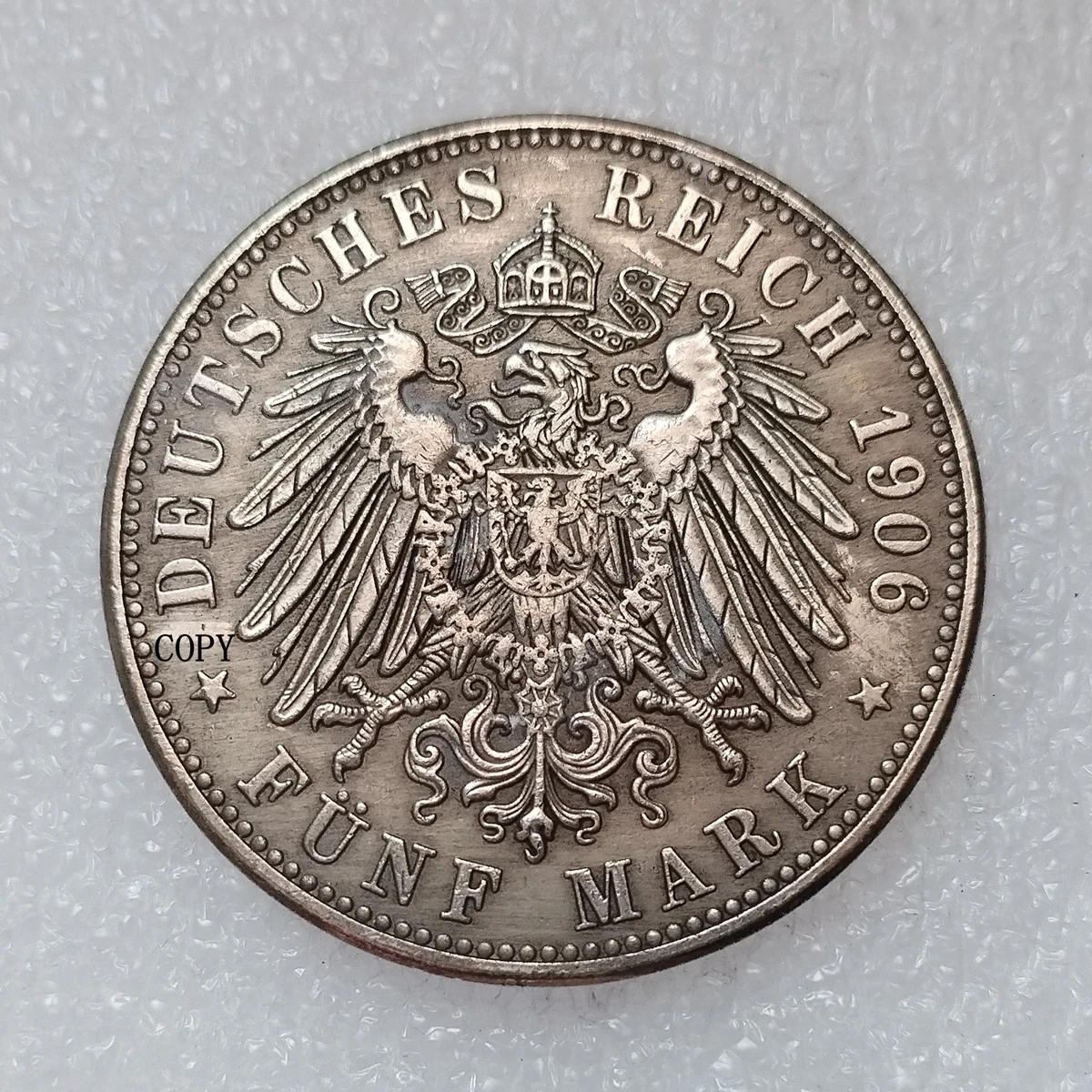 Декоративная памятная монета Германия 5 Марка 1904-1906
Декоративная памятная монета Германия 5 Марка 1904-1906